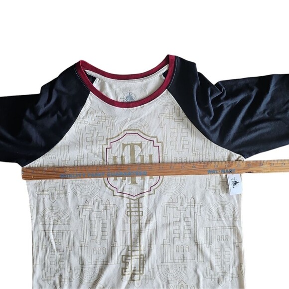 Disney Parks Exclusive Hollywood Studios Tower Of Terror Baseball Tee Sz L NWT - Picture 9 of 16